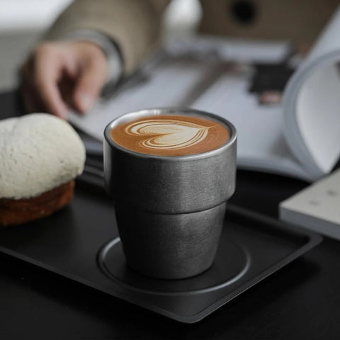 MHW-3BOMBER Cream Double Layer Cup