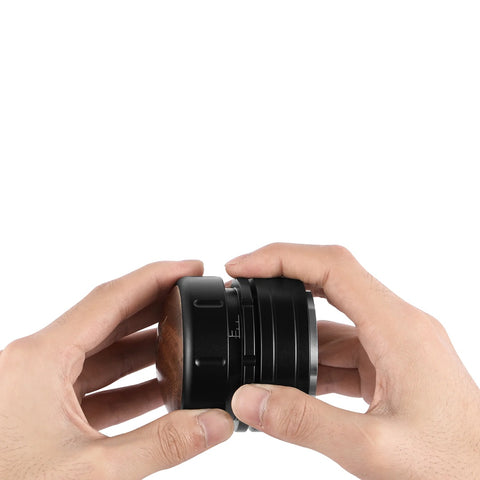 MHW-3BOMBER Memory Series Slow Rebound Coffee Tamper Ripple