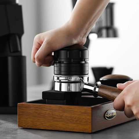 MHW-3BOMBER Memory Series Slow Rebound Coffee Tamper Ripple