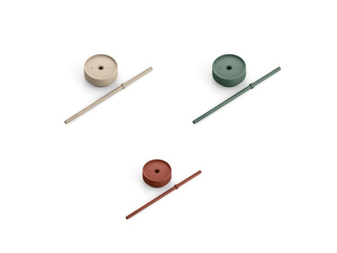 Fellow Carter Cold Lid + Straw