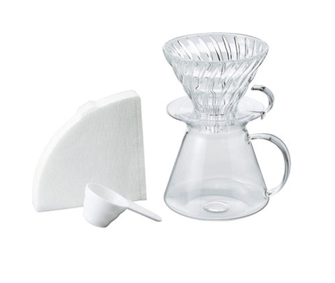 HARIO V60 Glass Coffee Brewing Kit