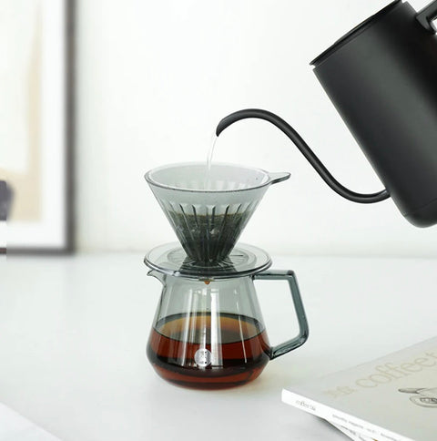 TIMEMORE Crystal Eye Brewer Set PCTG Dripper 02