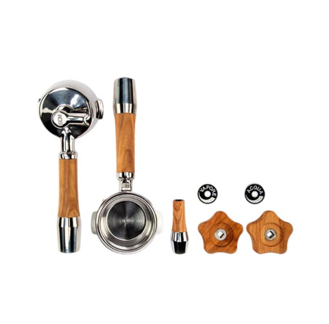 ECM Rotery Valve Handle Set Olive Wood