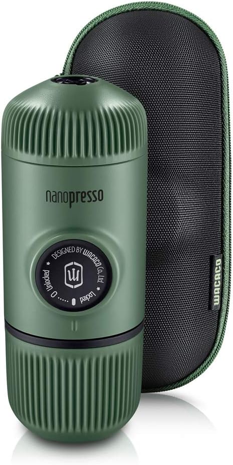 WACACO Elements Nanopresso Portable Espresso Machine With Protective Case