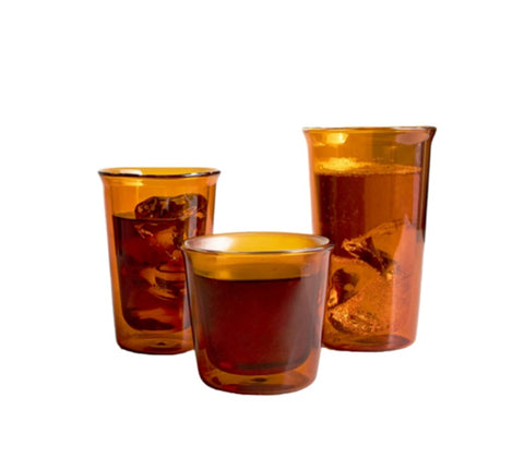 KINTO Cast Amber Double Wall Glass