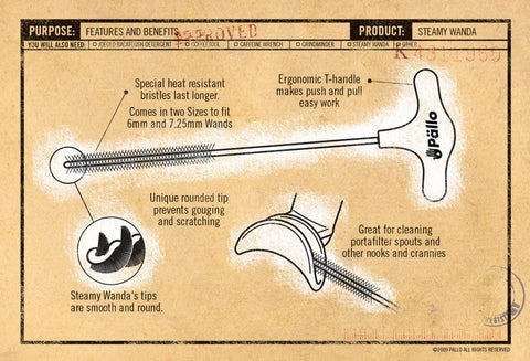 PALLO Steamy Wanda Brush