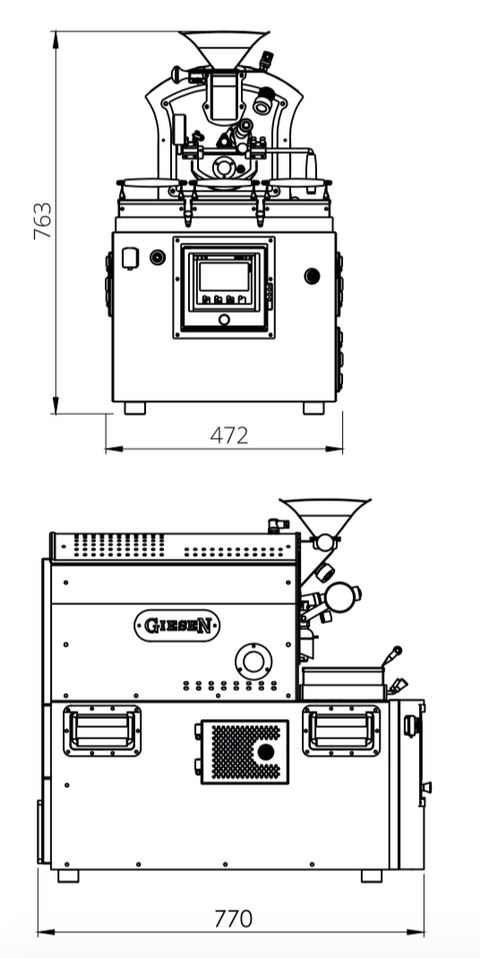 Giesen Sample Roaster